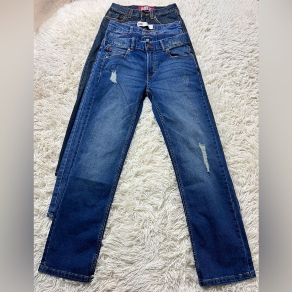 EUC 3 piece boys jeans bundle by Levi’s and Tommy Hilfiger